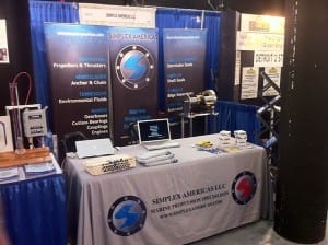 Trade show booth. Marine parts. Pacific marine and supply.